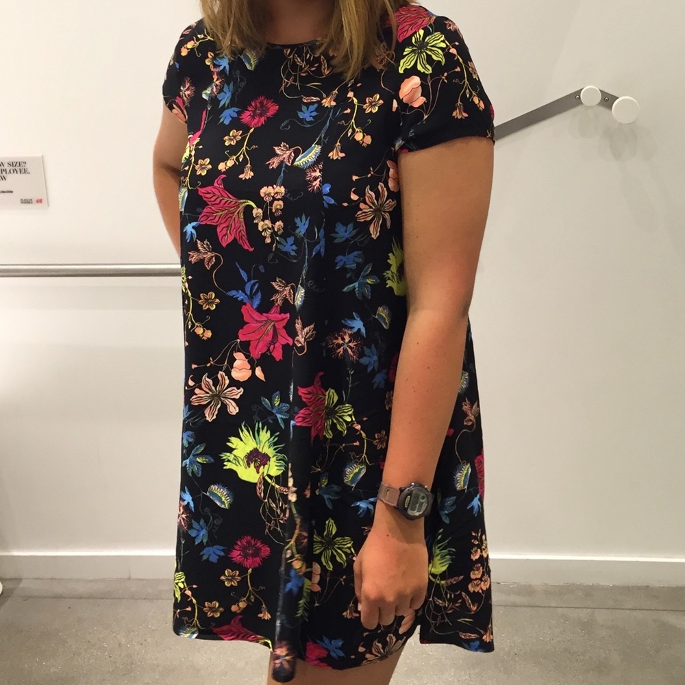 H&M | Multicolored Floral Dress | 14